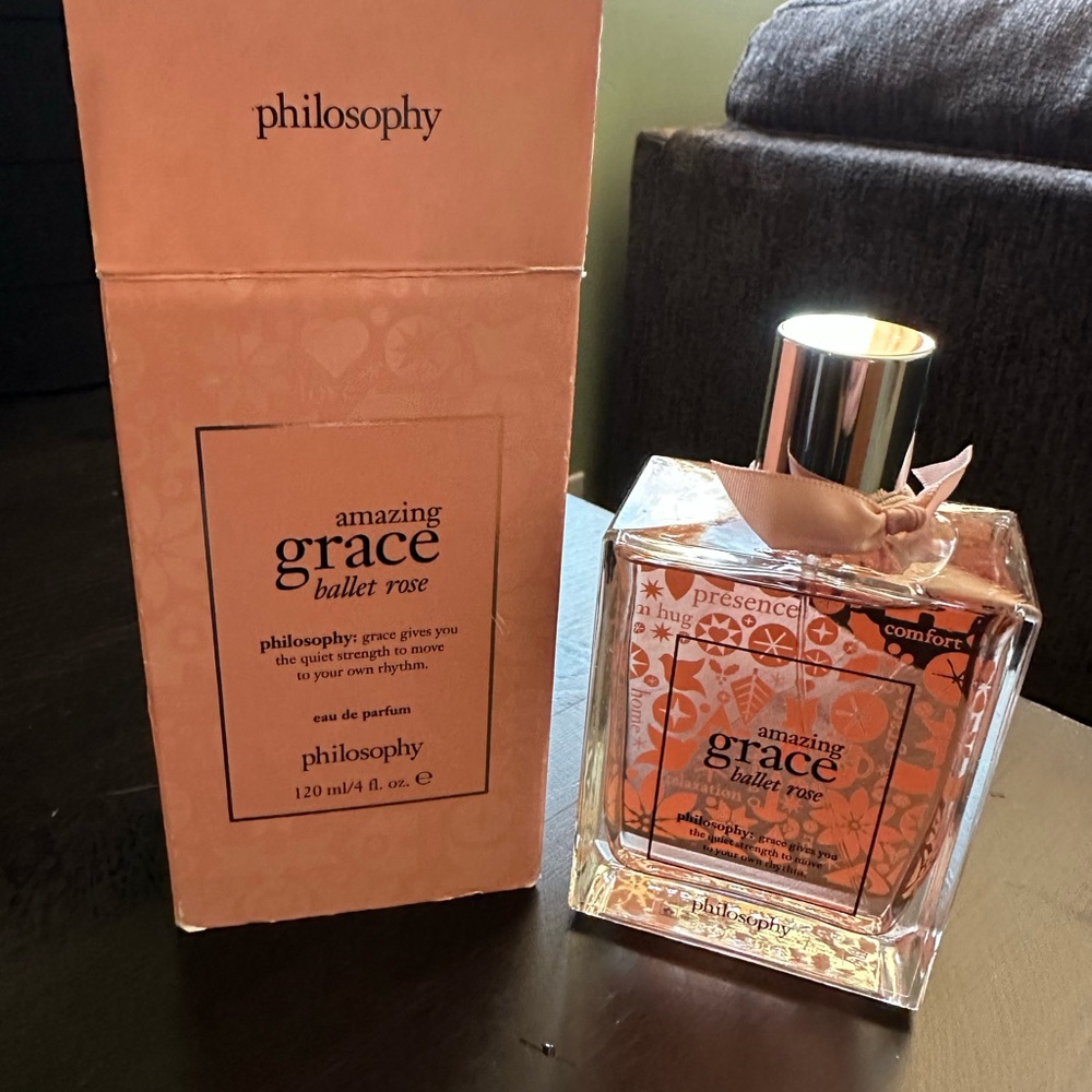 Amazing Grace by Philosophy for women Ballet Rose new in box 4 oz